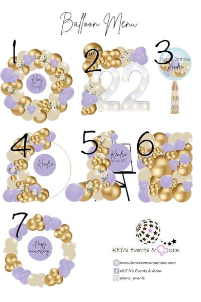 Image of Balloon Garlands 