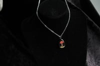 Image 3 of Dead Good mushroom and foliage necklace