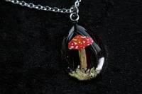 Image 1 of Dead Good mushroom and foliage necklace