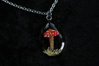 Image 7 of Dead Good mushroom and foliage necklace