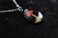 Image 9 of Dead Good mushroom and foliage necklace