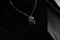 Image 2 of Dead Good pyrite and skull resin necklace 