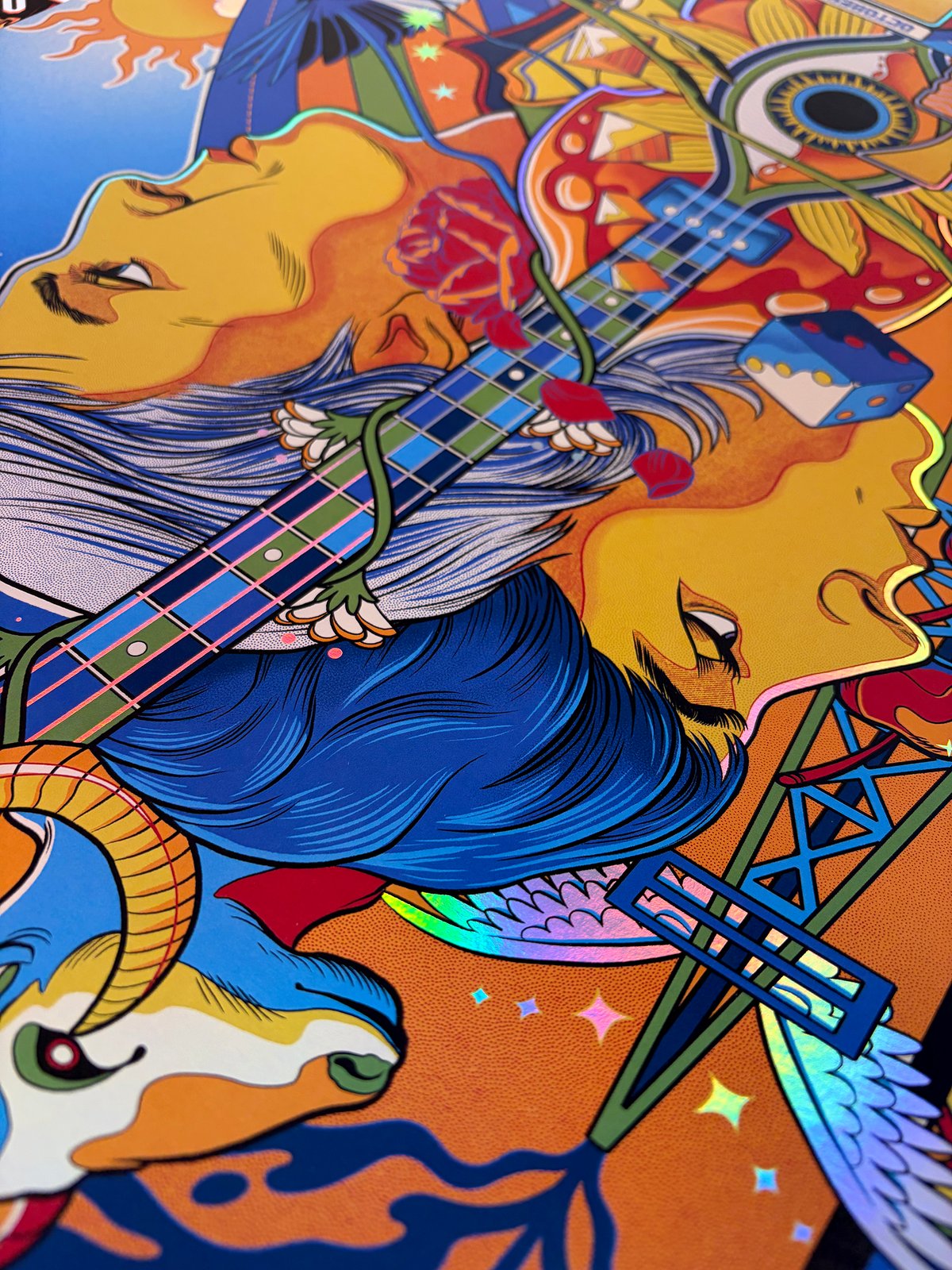 F4D Studios — Paul McCartney Tulsa Foil Posters