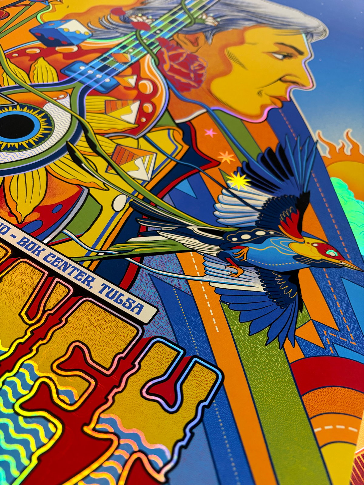 F4D Studios — Paul McCartney Tulsa Foil Posters