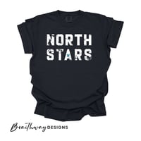 Image 3 of PREORDER - NORTH STARS HOCKEY HIGH SCHOOL LOGO TEE - YOUTH
