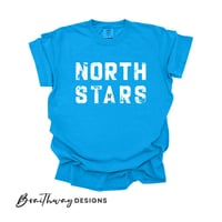 Image 4 of PREORDER - NORTH STARS HOCKEY HIGH SCHOOL LOGO TEE - YOUTH