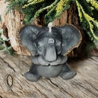 Image 4 of Speak NO EVIL Elephant w/Sample