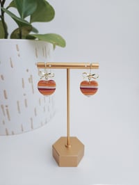 Image 1 of Autumn Agate Hearts