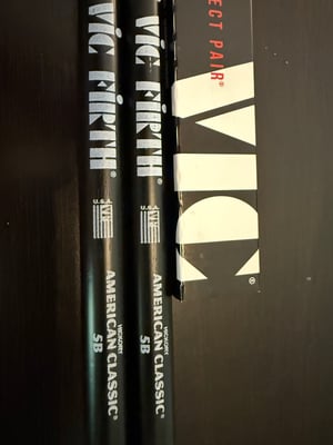 Image of "Limited Edition" Death Cult Signed Vic Firth Drumsticks