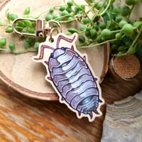 Isopod Keychain [two-sided]