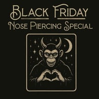 Image 1 of Black Friday Nostril Piercing Special 