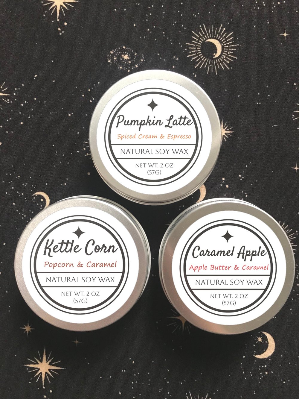 Image of Autumn Coffee Candle Trio 