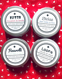 Image 1 of Helluva Boss 2 Ounce Soy Candle Samples