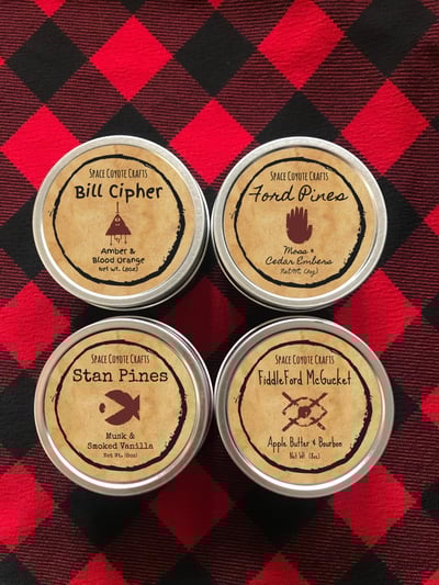 Image of Gravity Falls 4 Ounce Soy Candle Set
