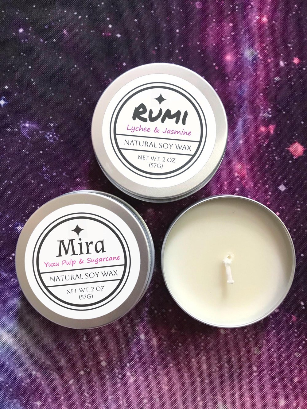 Image of HUNTR/X Candle Trio 2 Ounce Sample Set