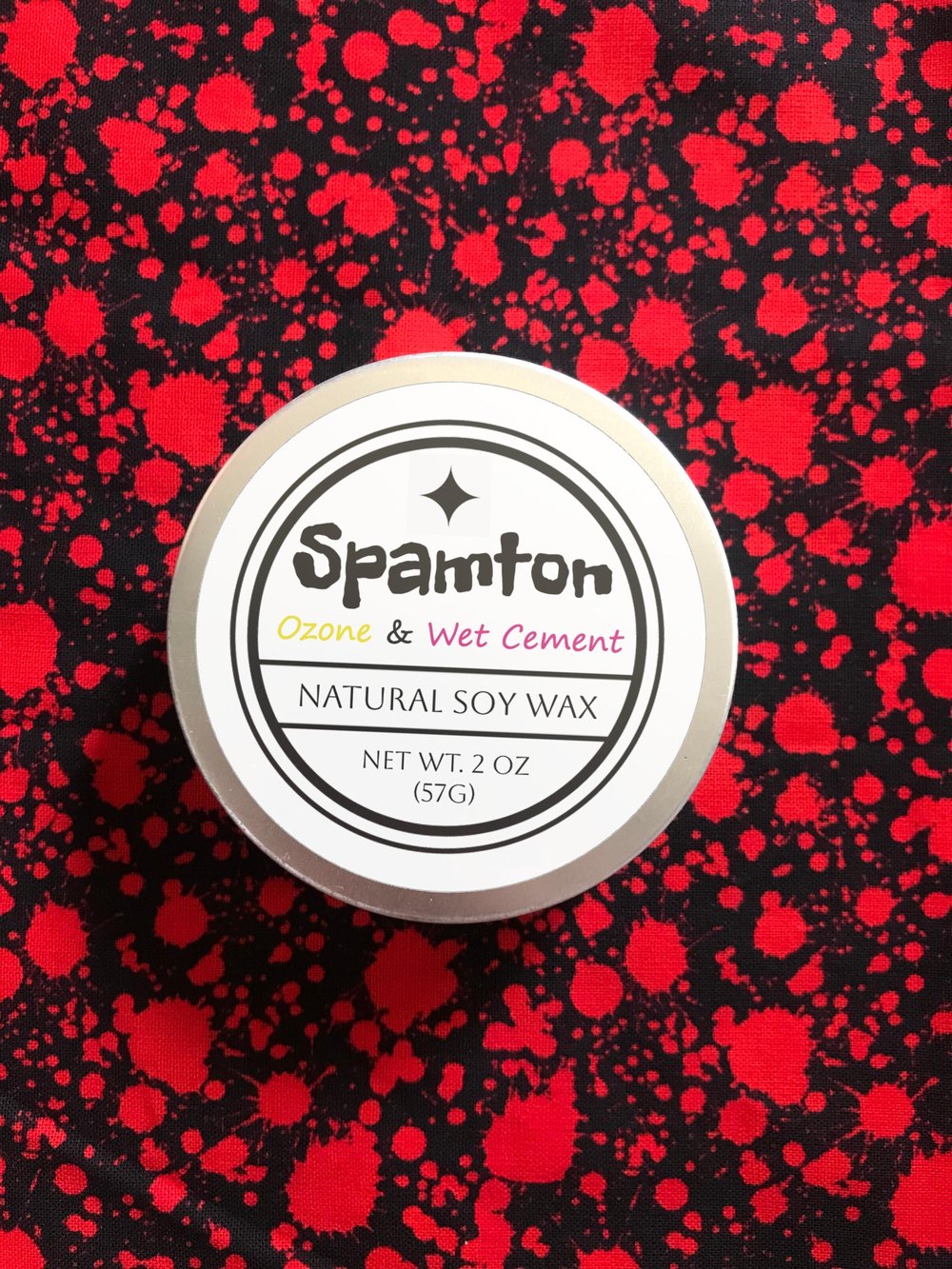 Image of Spamton Deltarune 2 Ounce Soy Candle