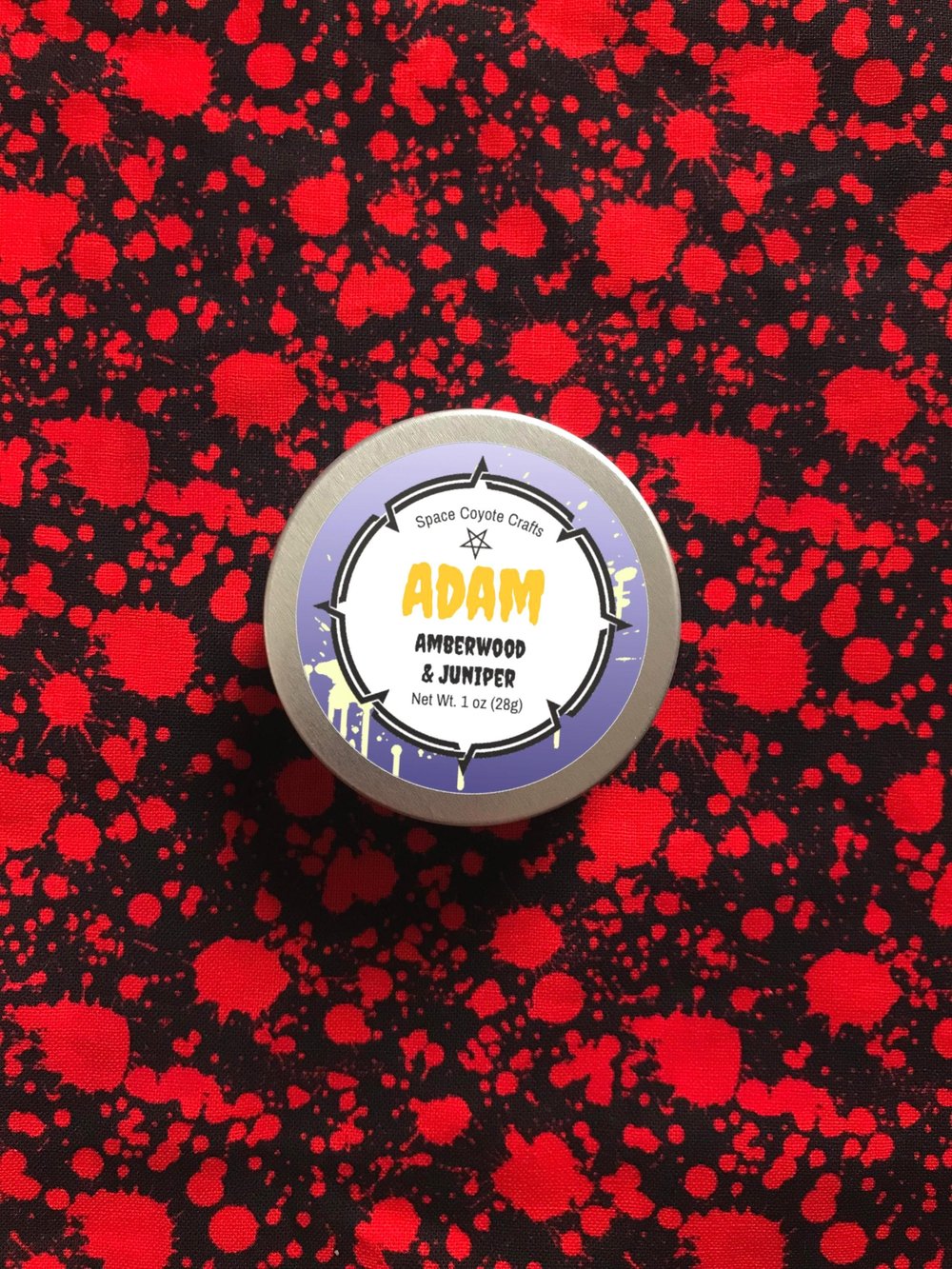 Image of Adam Hazbin Solid Perfume 1 oz Tin