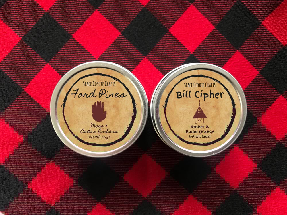 Image of Gravity Falls 4 Ounce Soy Candle Set