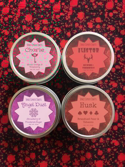 Image of Hazbin 4 Ounce Soy Candle Set