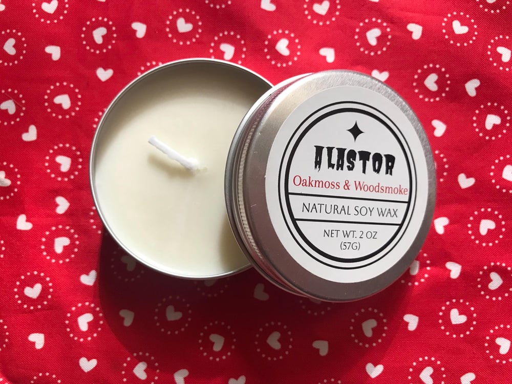 Image of Hazbin 2 Ounce Soy Candle Samples