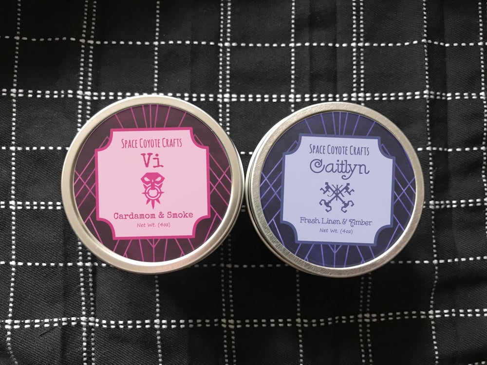 Image of CaitVi 4 Ounce Soy Candle Set