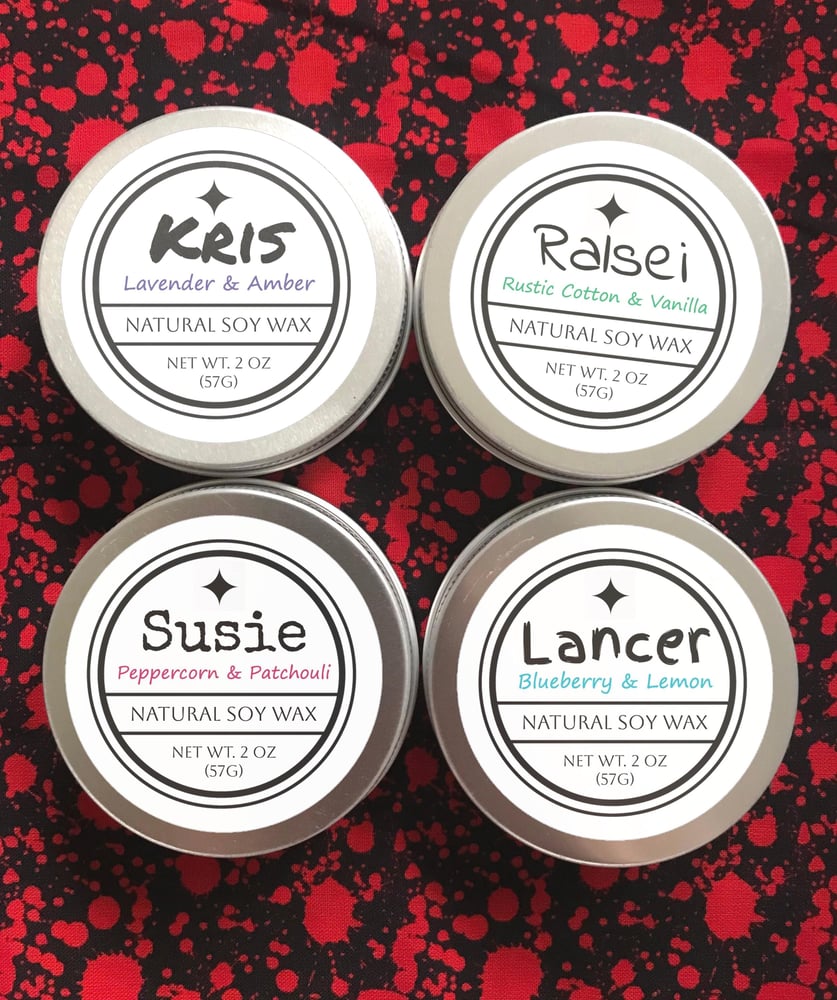 Image of Deltarune 2 Ounce Soy Candle Samples