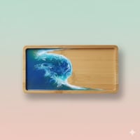 Costa de Bambú Rectangular