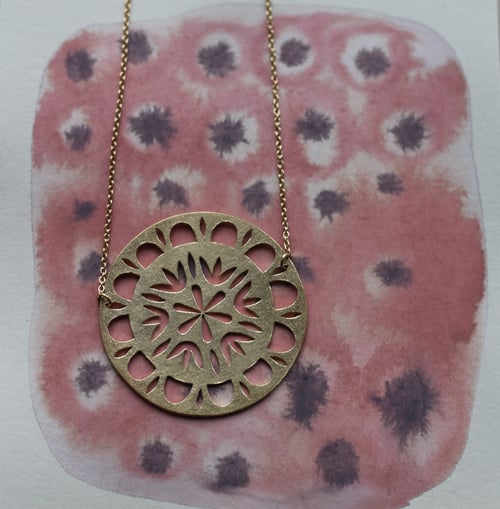 Image of Classic Golden Sol Necklace 