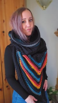 Image 4 of **Pre-Order** 'Surfside' Cozy Hooded Scarf