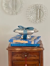 Image 1 of Oh Tannenbaum  Cedar + Mistletoe in  Sheets Rockford 1875 Silver 7 Cotton Wick Soy Candle