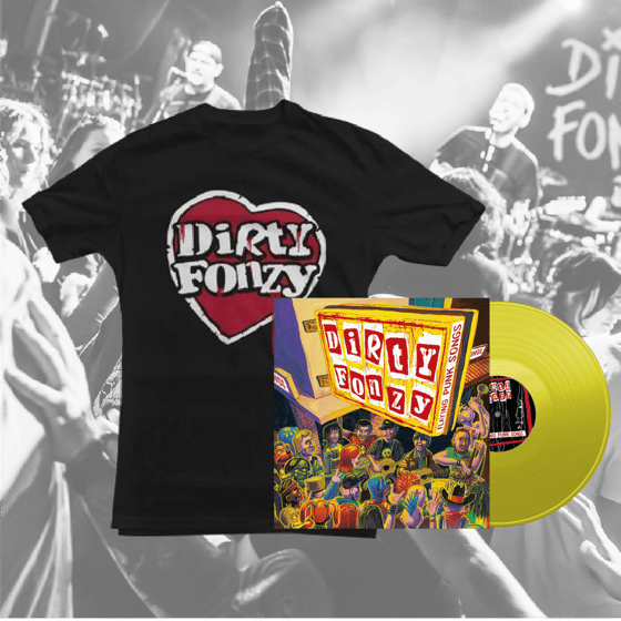 Image of Pack Limitée T-shirt Coeur + Vinyle PPKS collector