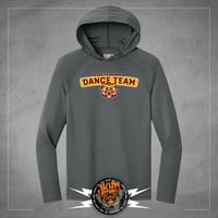 Tigers Cooling Performance Long Sleeve Hooded Tee - Charcoal