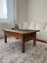 Image 1 of Table basse bicolore