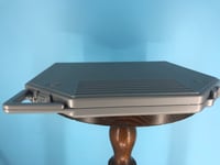 Image 4 of Burlington Recording 1/4" x 10.5" Metallic Gray Plastic TapeCare Case