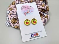 Mean Guy on Green Earrings