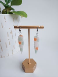 60s Prism Sea Glass Spears 