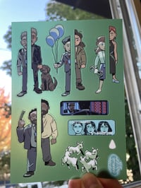 Image 1 of Severance Frosted Sticker Sheet