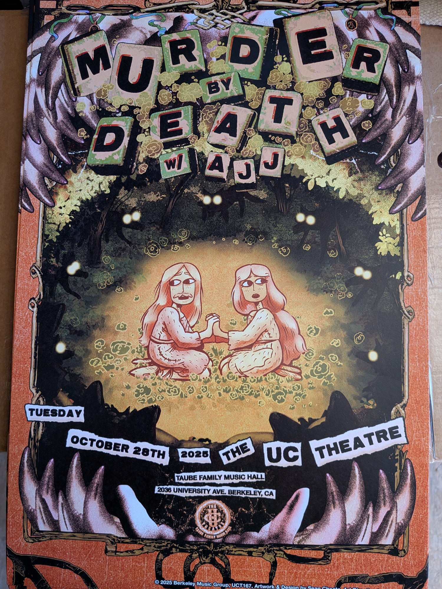 Image of Berkeley leftover farewell posters SHIPS DEC 1