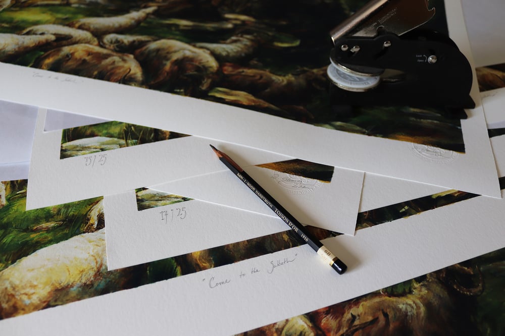 Come to the Sabbath ART PRINT