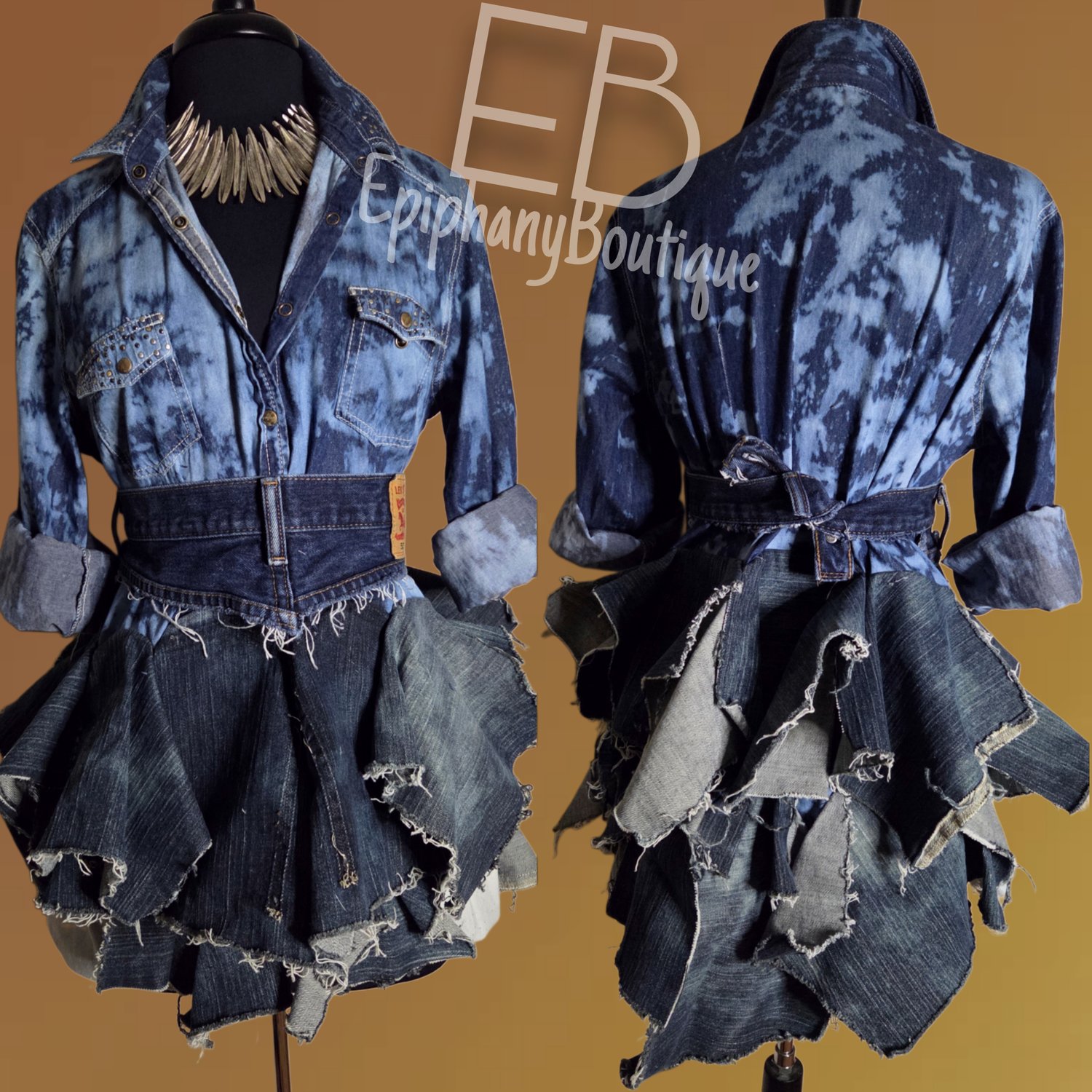 Image of The EB CUSTOM Onya' Shirt/Dress: D & E