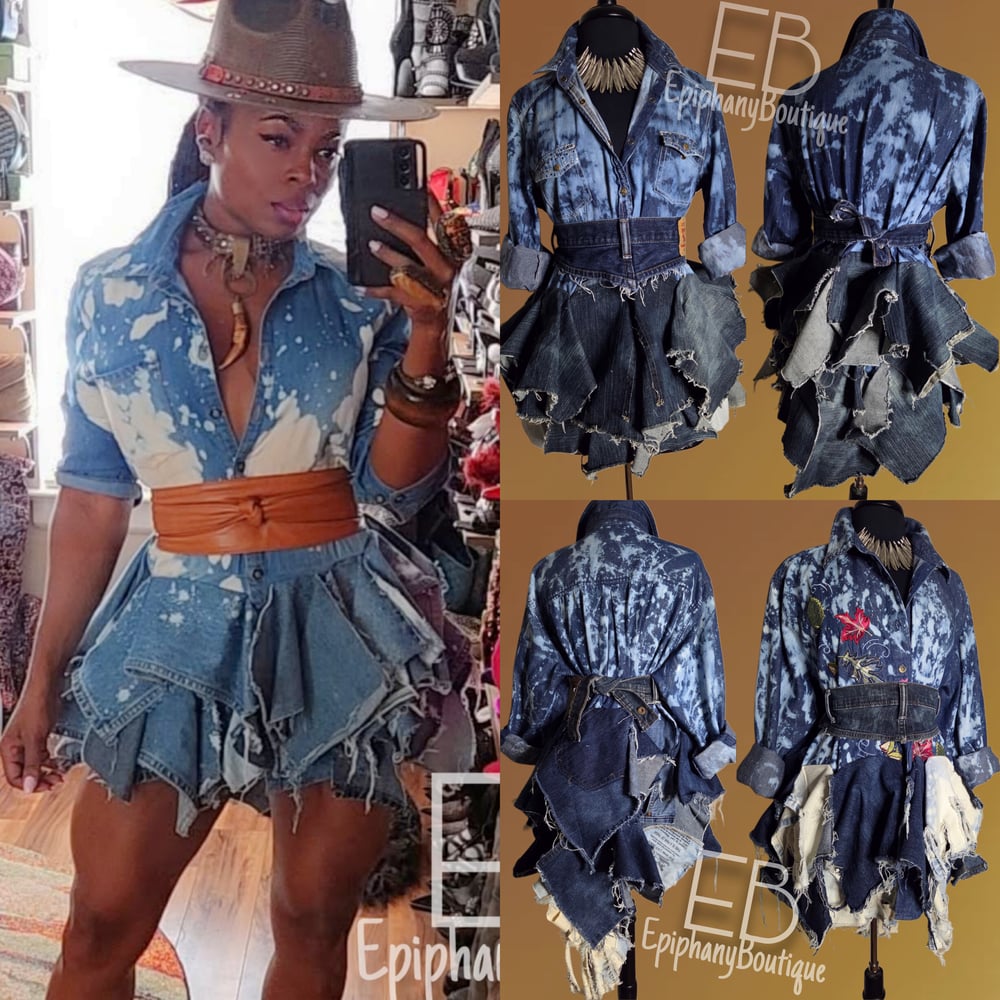 Image of The EB CUSTOM Onya' Shirt/Dress: D & E