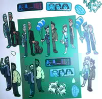 Image 2 of Severance Frosted Sticker Sheet