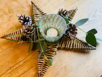 Image 1 of Christmas Willow Star Workshop Saturday 6th December 