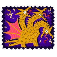 King Ghidorah Sticker 
