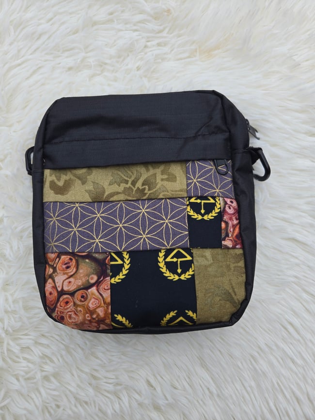 Mandala Of The Trees Crossbody Bag