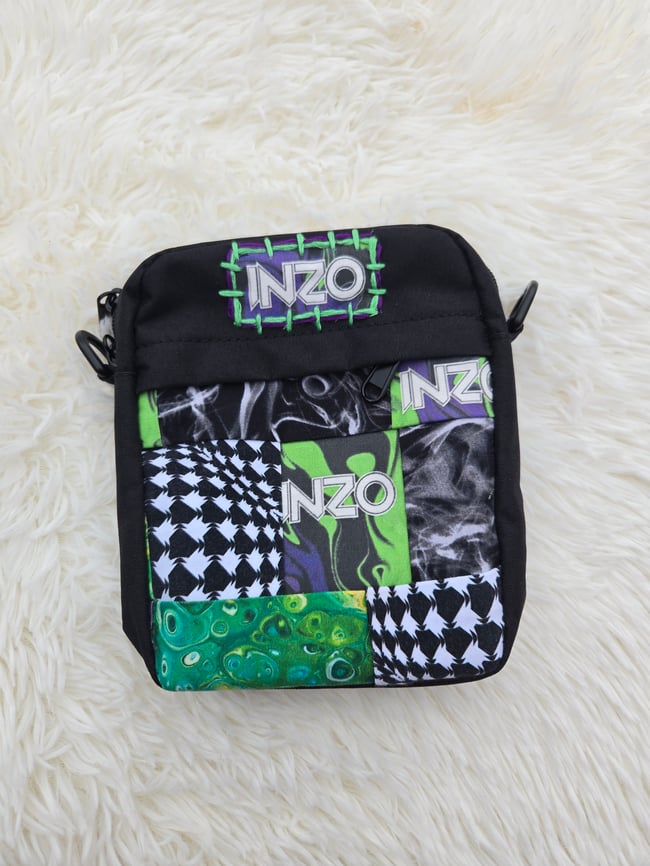 Inzo Patchwork Crossbody Bag