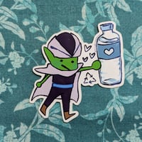 piccolo is green sticker
