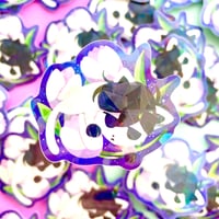 Image 2 of [ LAST CHANCE ] OMORI Animal Vinyl & Holo Stickers