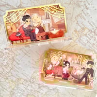 Image 2 of [ LAST CHANCE ] THE GREAT ACE ATTORNEY 221B Gold Foil Diorama Standee