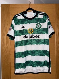 Image 2 of Match worn and signed Liam Scales Celtic shirt 61125